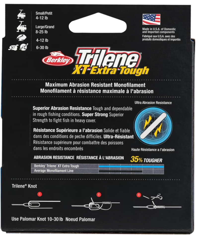 TRILENE XT FISHING LINE EXTRA TOUGH